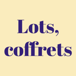 Lots/Coffrets