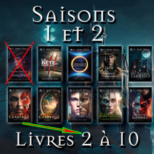 Saisons 1 et 2 - Volumes 2 à 10 (FR) - Les Contes de Pleine-Lune